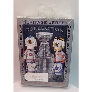 NHL Heritage Jersey Collection Playing Cards New Sealed Original Six Teams